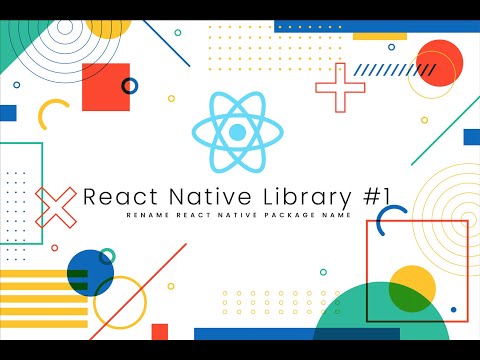 How To Rename React Native Package With Just One Command!