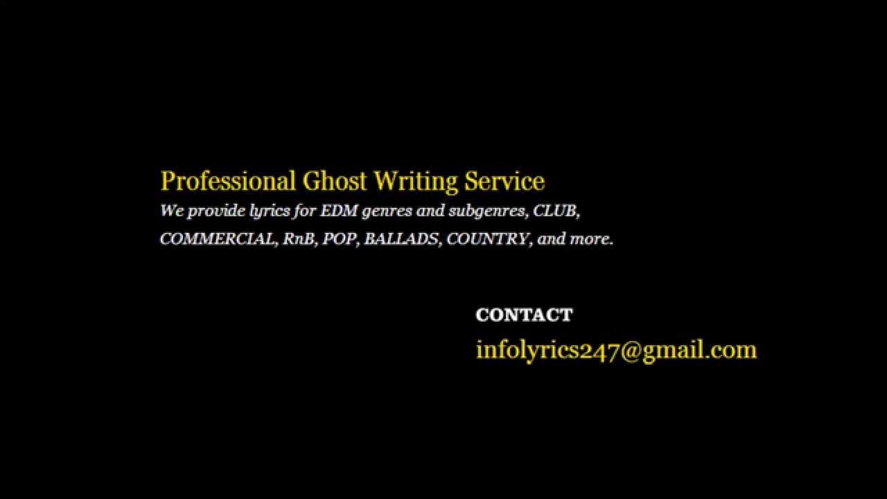 PROFESSIONAL GHOST WRITING SERVICE offers music lyrics for sale! YouTube