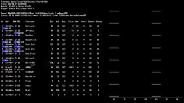 MIDI SC-88Pro Game Falcom YS2 CAVERN OF RASTEENIE /10YS241P.MID