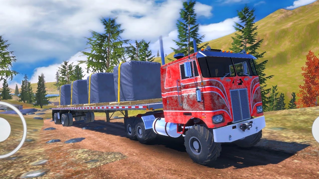 Offroad Master 4x4 simulator😱 unlocked new truck🥵 transport packed pallets game play ▶️ part-3