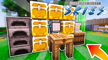 Early-Game Storage Setup! | FTB Skies - Ep3