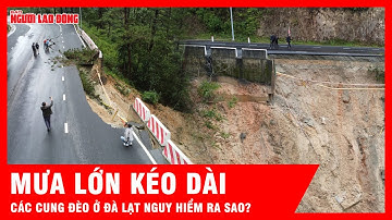 Mưa lớn kéo dài, các cung đèo ở Đà Lạt nguy hiểm ra sao? | Tin tức