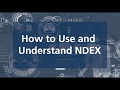 Getting started with ndex