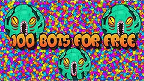 How to get 100+ Bots in agario INSANE!