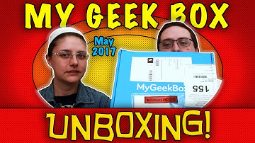 UNBOXING! My Geek Box May 2017 - #FNAF #DC