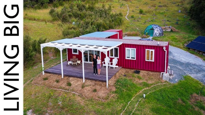 A Remarkable 40ft Shipping Container House Model