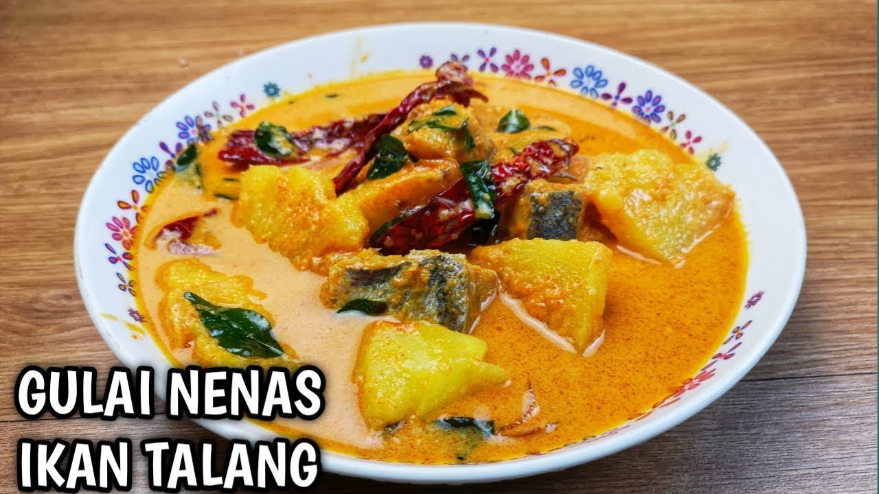 Resepi Gulai ikan talang masin ala kenduri  Tumis darat 