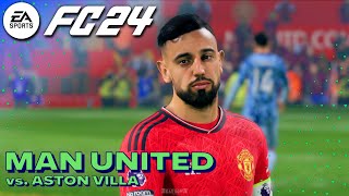 EA FC 24 - Manchester United vs. Aston Villa | Premier League