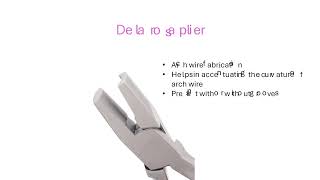 Types of Pliers in Orthodontics | Orthodontics