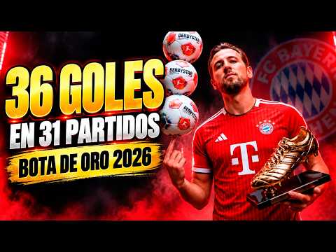 HARRY KANE: 36 GOALS in 31 MATCHES 🥇 | GOLDEN SHOE 2026
