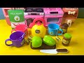 4 MINUTES SATISFYING WITH UNBOXING TEA SET TOYS | TOYS ASMR no music