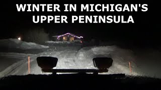 WINTER IN MICHIGAN'S UPPER PENINSULA