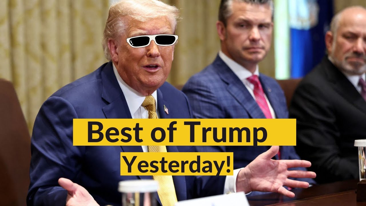 🇺🇸 All the Top Trump Moments You Missed Yesterday!