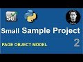 Selenium Python Small Sample Project | Page Object Model POM