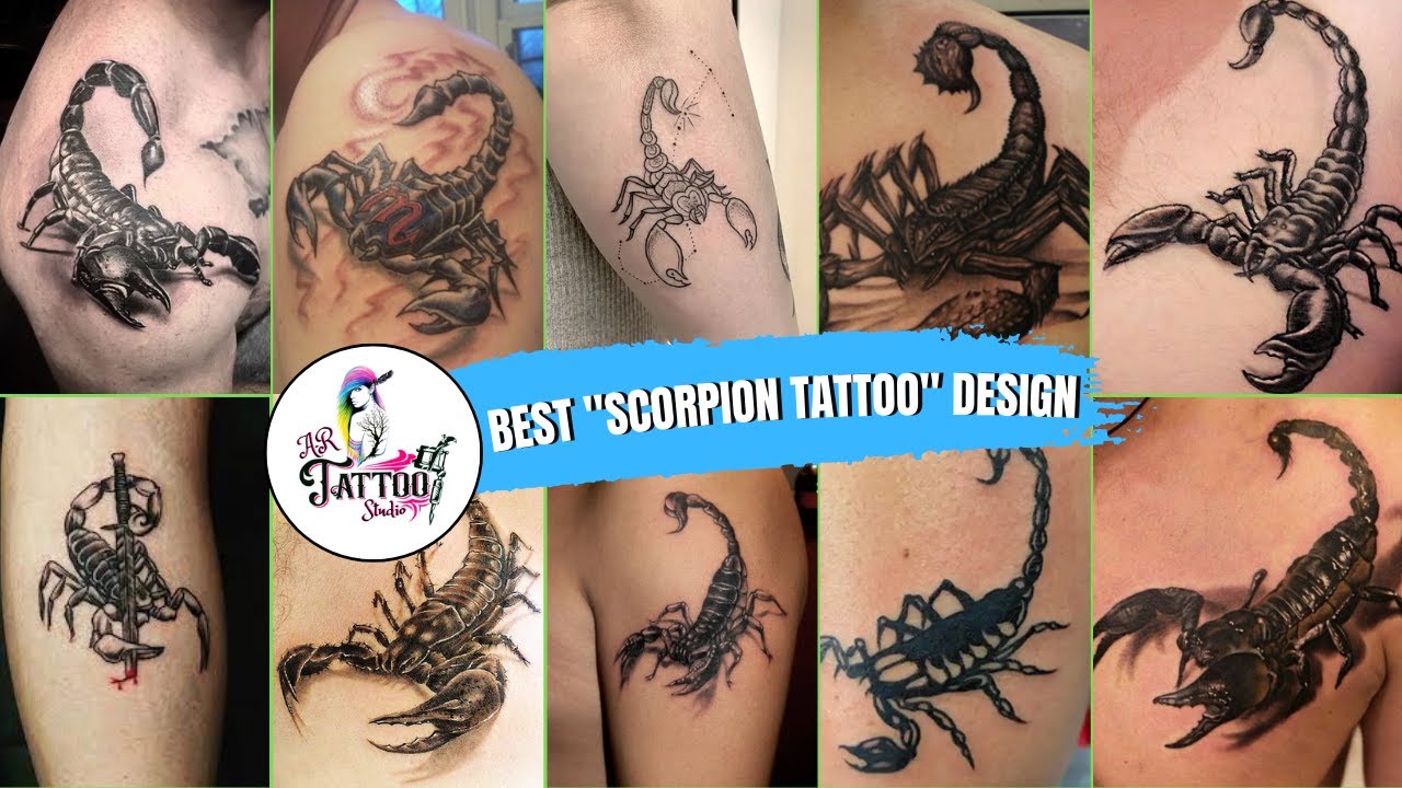 Scorpion Tribal Tattoo Vector Art Icons and Graphics for Free Download