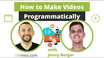 How to Make Videos Programmatically with Jonny Burger