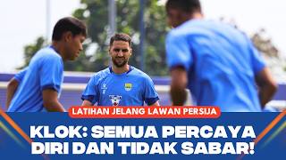 LATIHAN PERSIB SEBELUM MELAWAN PERSIJA HARI INI