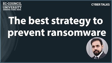 The best strategy to prevent ransomware