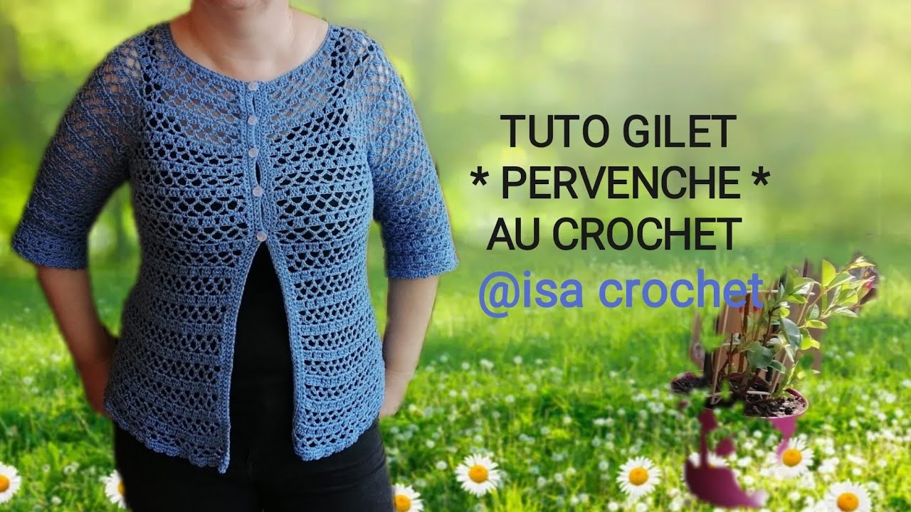 gilet isa crochet