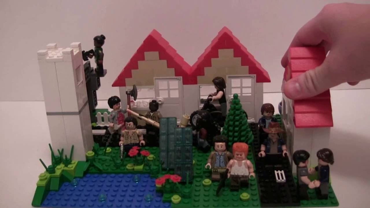 lego walking dead moc