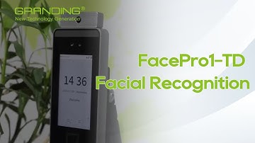 FacePro1-TD Facial Recognition System | Touchless Access with Temperature Detection #accesscontrol