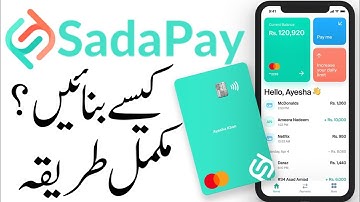 sadapay account create | sadapay account kaise banaye | make sadapay account opening online