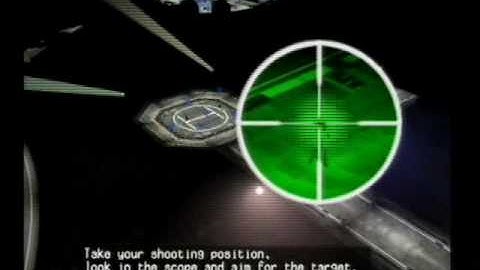 Silent Scope - Loading Sequence and Attract Mode - Sony PlayStation 2