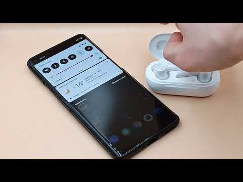 Видео: Синхронизация наушников OnePlus Buds Z со смартфоном OnePlus 8 Pro
