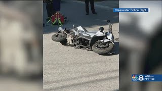 17-month-old seriously injured while riding in lap of stepfather on motorcycle