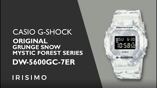 CASIO G-SHOCK ORIGINAL DW-5600GC-7ER GRUNGE SNOW CAMOUFLAGE SERIES | IRISIMO