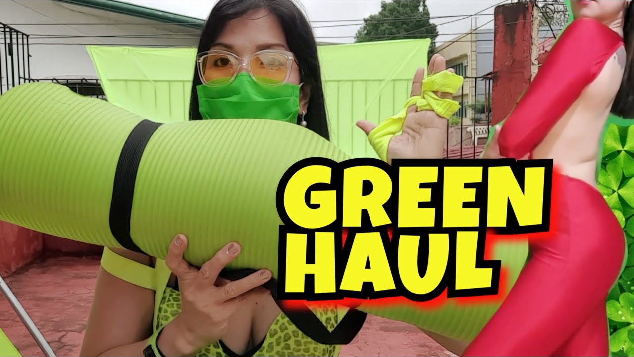 FLOURESCENT GREEN HAUL STUFFS l JUST REALIZED I HAD THEM ALL IN BRIGHT GREEN