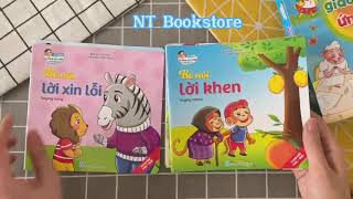 Truyện Tranh Kỹ Năng Giao Tiếp Ứng Xử Cho Bé Song Ngữ Việt Anh Có File Nghe Đọc Tiếng Anh Bộ 10 cuốn screenshot 5