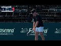 Christopher Haworth v Rio Newcombe at the Veolia Pickleball National Championships