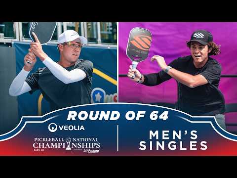 Christopher Haworth v Rio Newcombe at the Veolia Atlanta Pickleball Championships