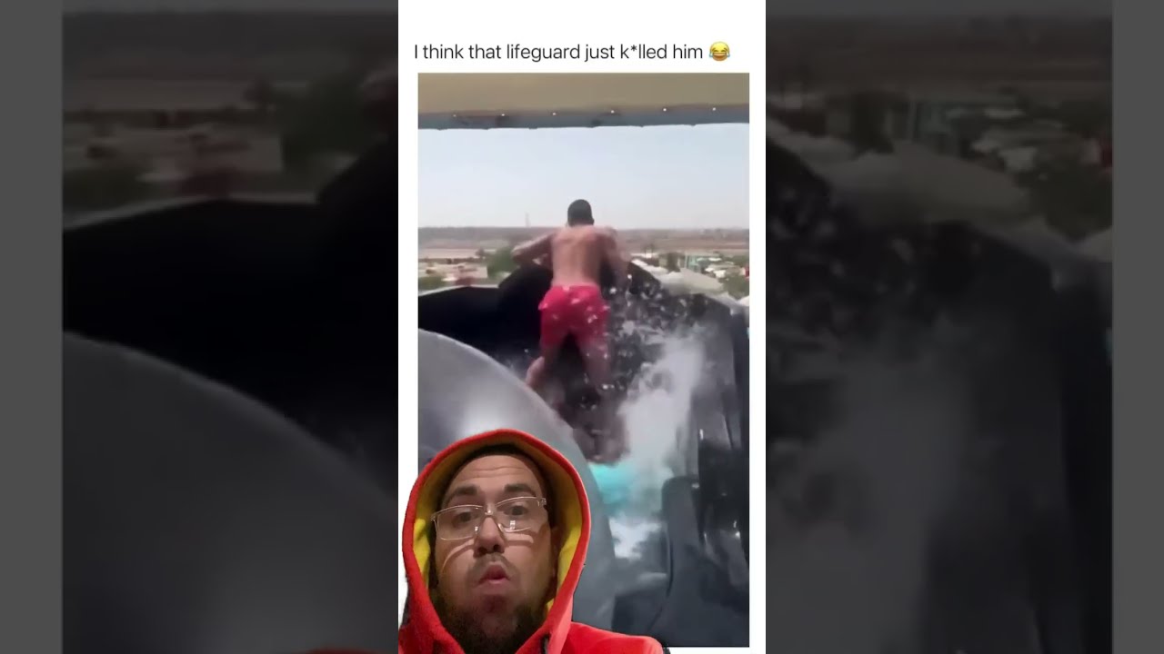 Water Park Slide Accident OMG Waterpark 