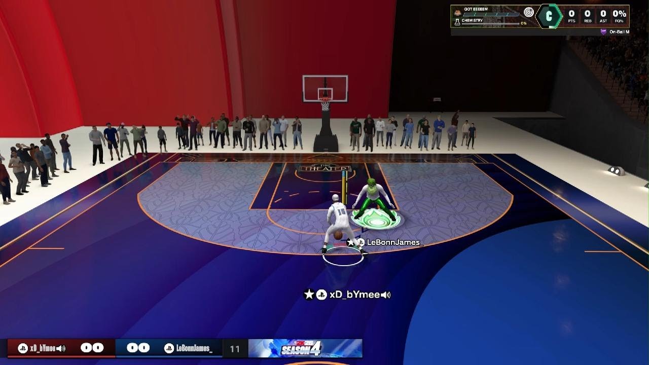 Quick 1v1 Gameplay +4 Dunks