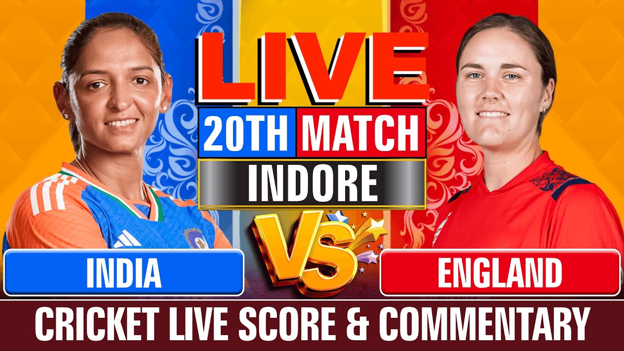 India Women vs England Women | Cricket Live Score & Commentary