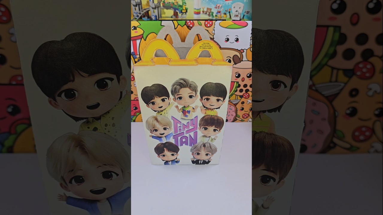 Игрушки из Хэппи Мил от McDonald's (Распаковка Tiny Tan)