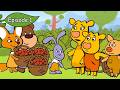 Orange Moo-Cow 🐮 The Giant Strawberry Pie! 🍓  Toon Mania - Little Zoo Club