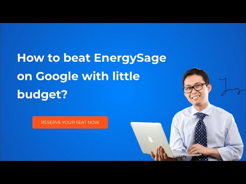 SEO secret: How to beat EnergySage on Google with little budget? [Webinar Replay] - video from SolarFeeds