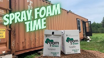 Shipping Container Build Pt 2 - Garage, Plumbing, Electrical & Spray Foaming