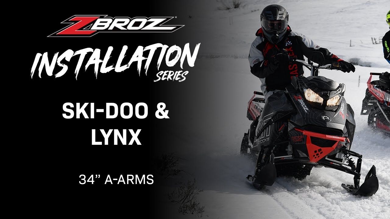 Установка А-образных рычагов BRP Mountain Sled 34 дюйма, Ski-Doo и LYNX