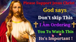 ❤️God says I am ordering you to watch this msg now |💌God Message For You Today | God Bless You✝️