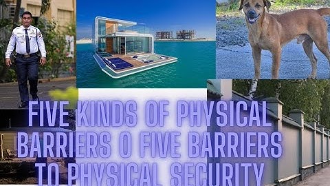 Five Barriers, Security Guard Lecture, Sosia Training, General knowledge, Security GKE exam, GKE