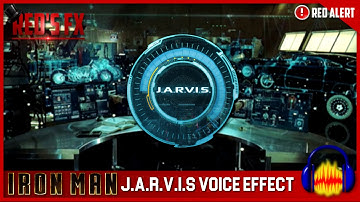 J.A.R.V.I.S Voice Effect Audacity Tutorial | Red
