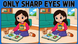 Can You Find What Changed in These Fun Spot the Difference Puzzles (A Bit Tricky) |Eagle Puzzles