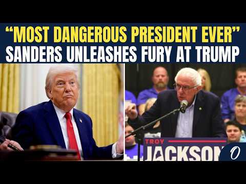 “The Most Dangerous President In U.S. History”: Bernie Sanders Unleashes Fierce Attack On Trump