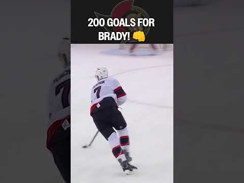 Brady Tkachuk’s 200th Career Goal 🚨