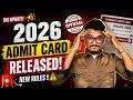 WBJEE 2026 Admit Card Download Started | New Guidelines Explained #wbjee2026