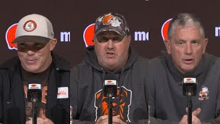 Bubba Ventrone, Alex Van Pelt, & Jim Schwartz Press Conferences | December 14, 2023